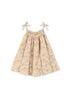 Konges Sløjd Vivian girls seersucker strap dress in Fio Cala