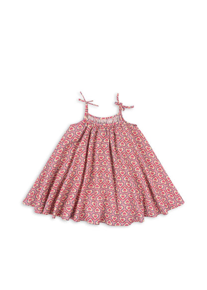 Konges Sløjd VIVIAN STRAP DRESS - felice rose Konges Sløjd