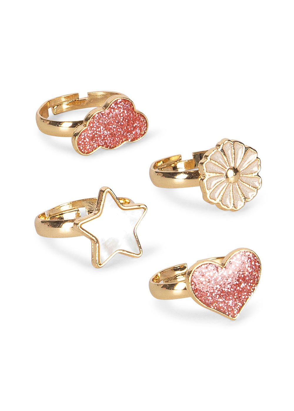 Konges Sløjd 12 Pack ring set - multi color Konges Sløjd