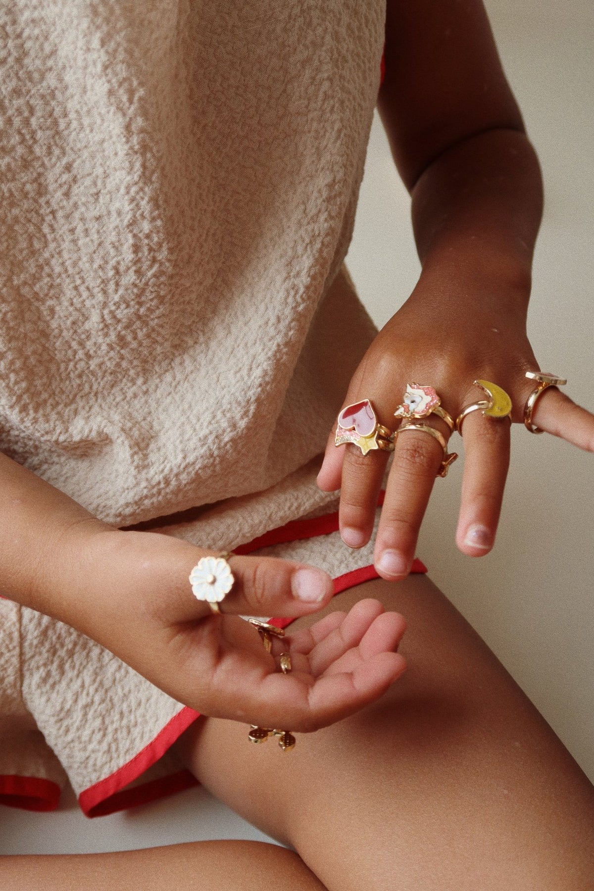 Konges Sløjd 12 PACK RING SET - multi color Konges Sløjd New Collection
