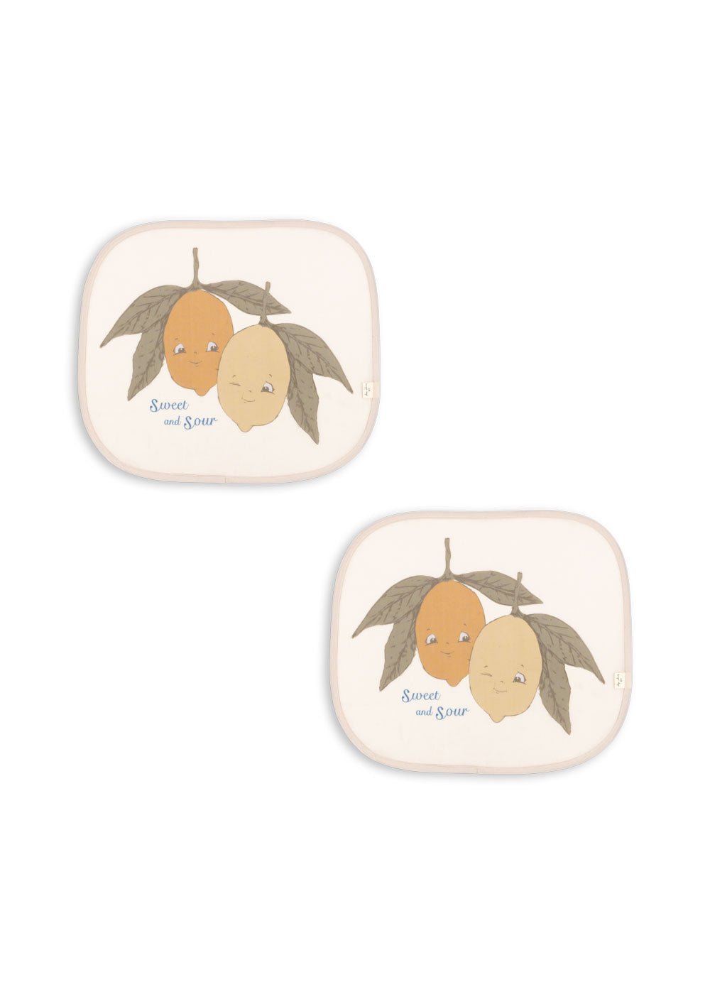Konges Sløjd 2 PACK CAR SUNSHADE - ciao limone Konges Sløjd