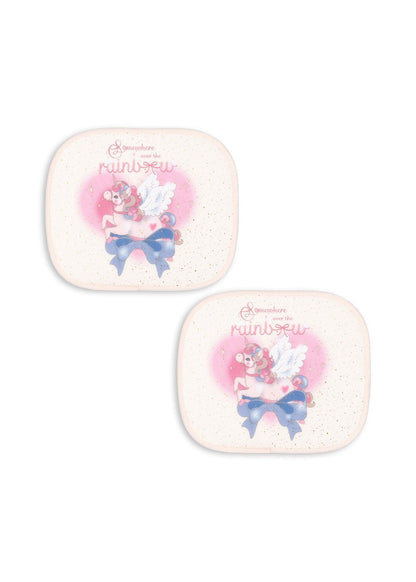 Konges Sløjd 2 PACK CAR SUNSHADE - over the rainbow Konges Sløjd