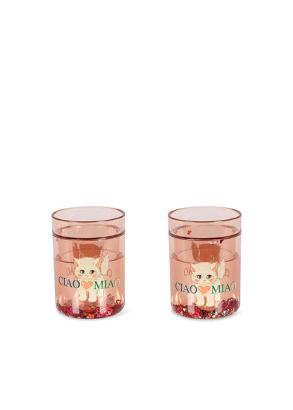 Konges Sløjd 2 PACK GLITTER CUPS - ciao miao Konges Sløjd Limited Collection