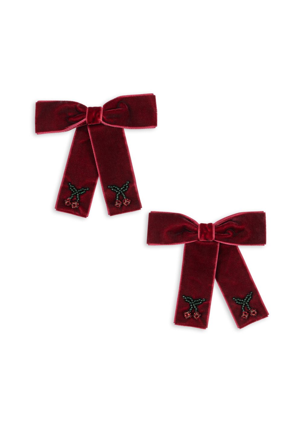 Konges Sløjd 2 PACK JULIETTE BOW HAIR CLIP - rio red Konges Sløjd New Collection