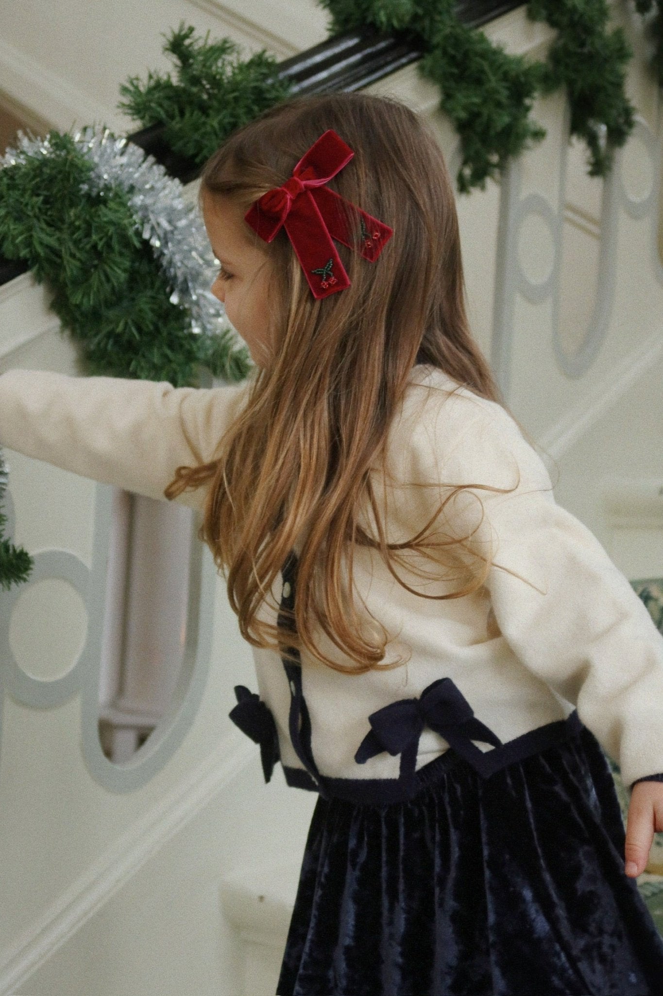 Konges Sløjd 2 PACK JULIETTE BOW HAIR CLIP - rio red Konges Sløjd New Collection