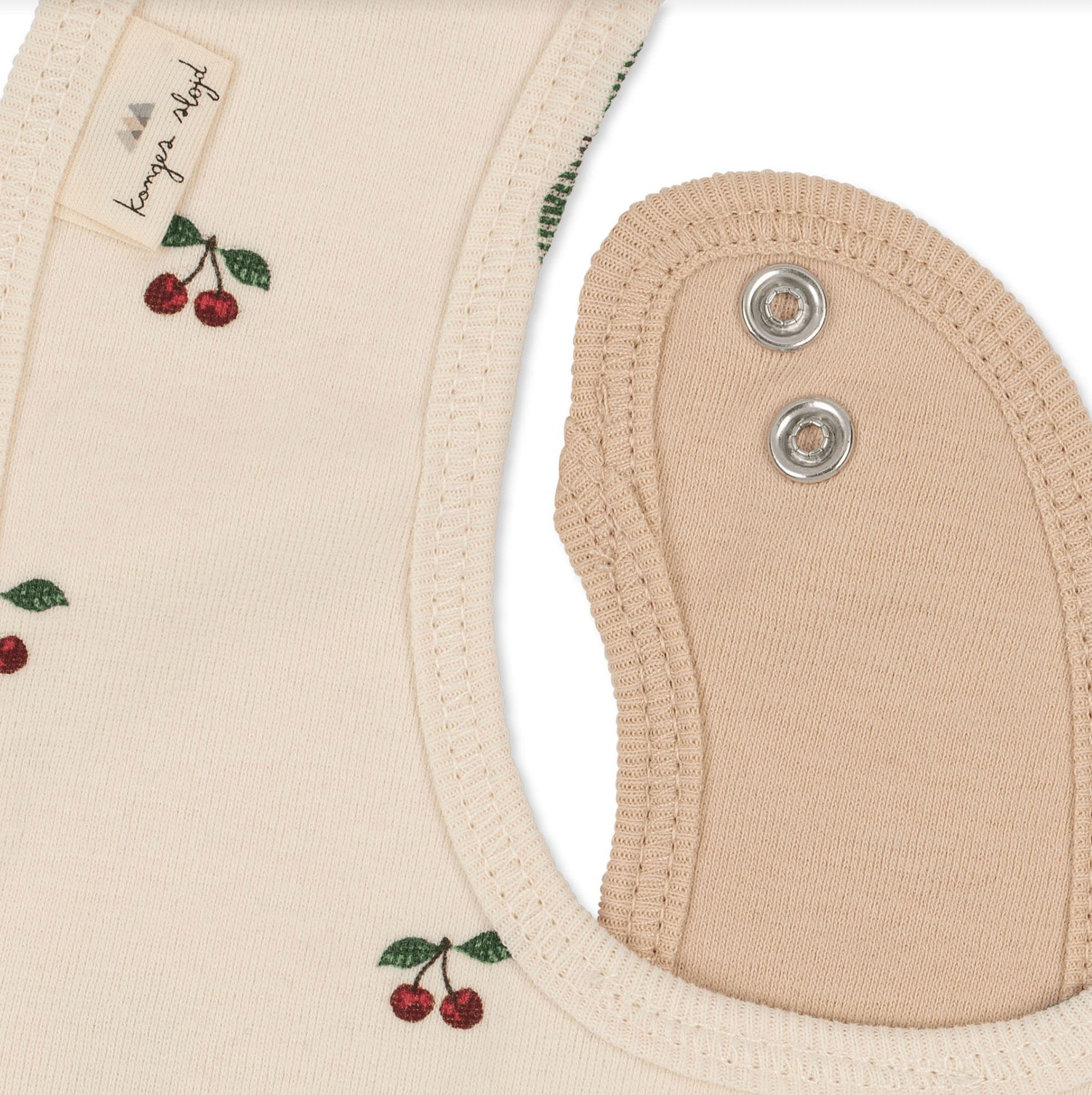Konges Sløjd 2 - Pack Newborn Bibs – Cherry Konges Sløjd