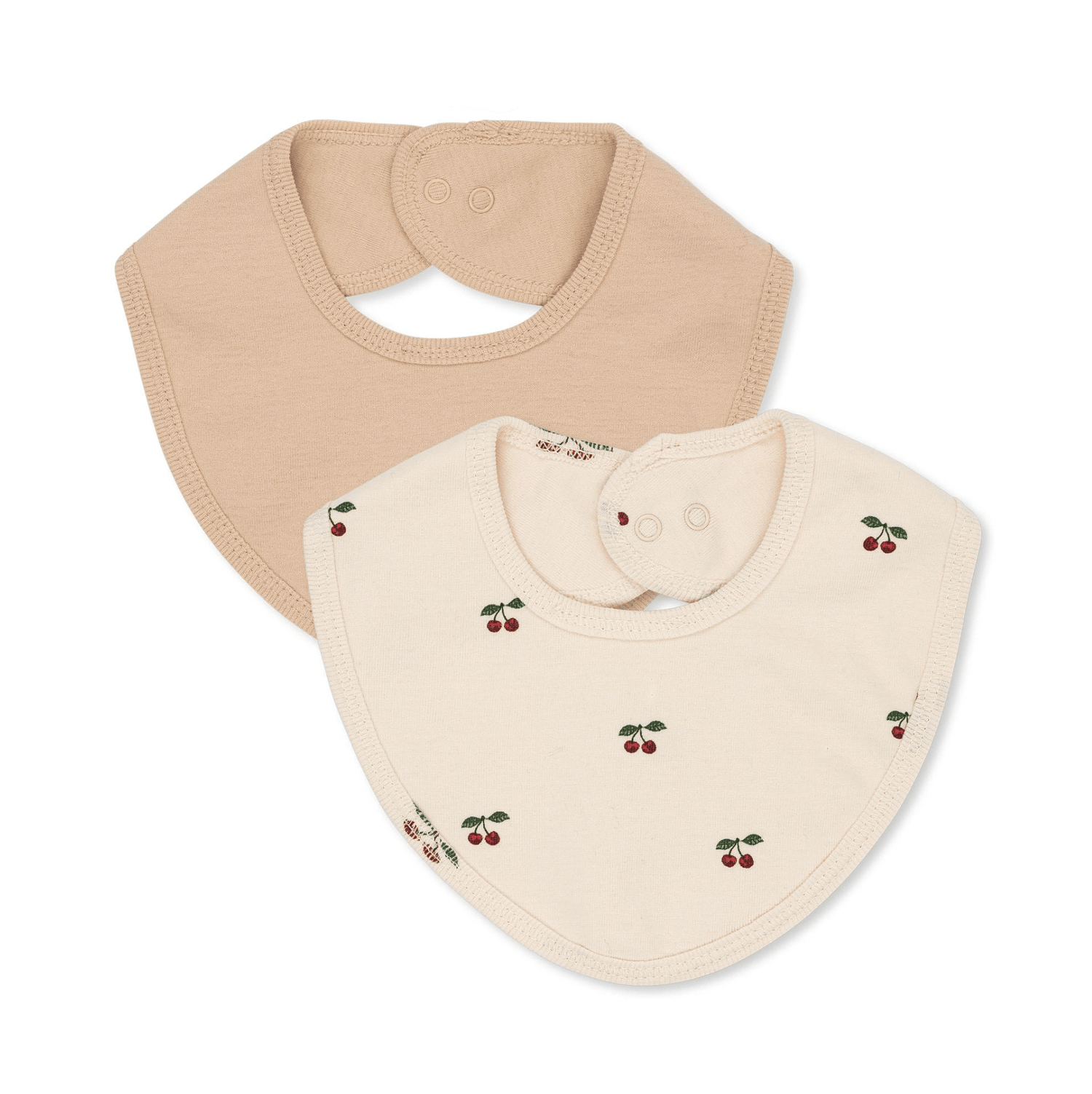 Konges Sløjd 2 - Pack Newborn Bibs – Cherry Konges Sløjd