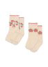Konges Sløjd 2 PACK ROSE SOCKS - rose mix Konges Sløjd