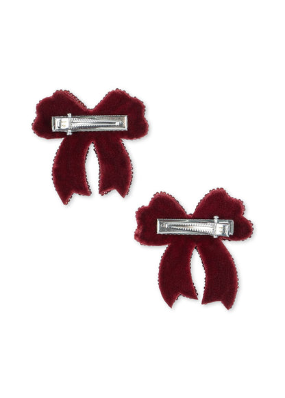 Konges Sløjd 2 PACK SEQUIN BOW HAIR CLIP - rio red Konges Sløjd New Collection