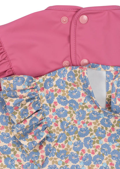 Konges Sløjd 2 - Pack Sleeved Bibs – Fleur Rosier &amp; Chateau Rose Konges Sløjd