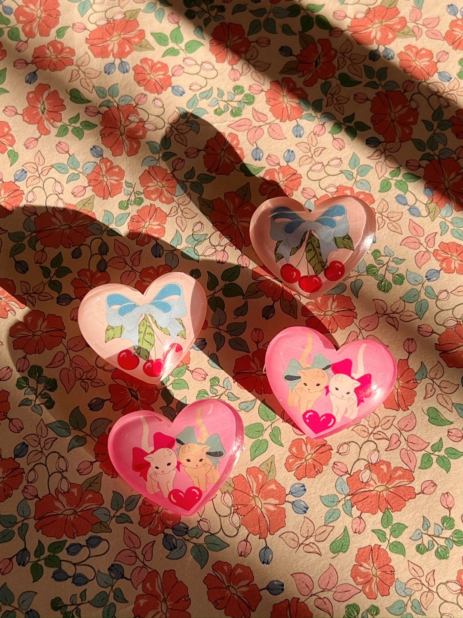 Konges Sløjd 2 PACK VILMA HAIR CLIP - amarena Konges Sløjd