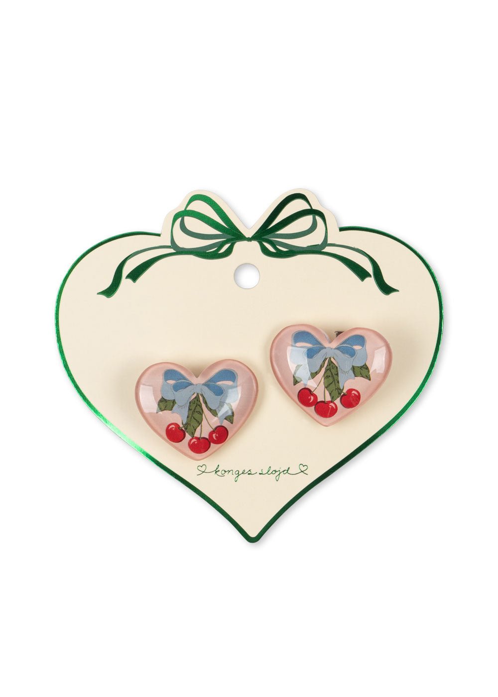 Konges Sløjd 2 PACK VILMA HAIR CLIP - amarena Konges Sløjd