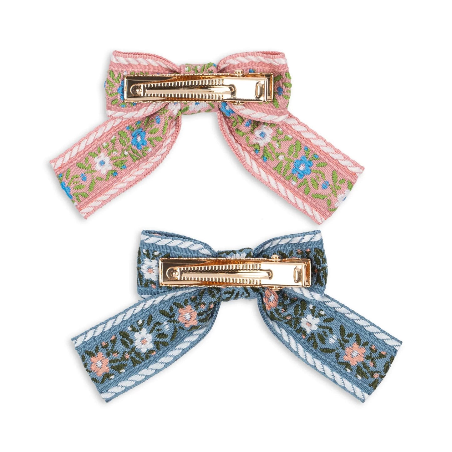 KONGES SLOJD 4 PACK RIBBON BOW HAIR CLIPS Konges Sløjd - enjoykidsus