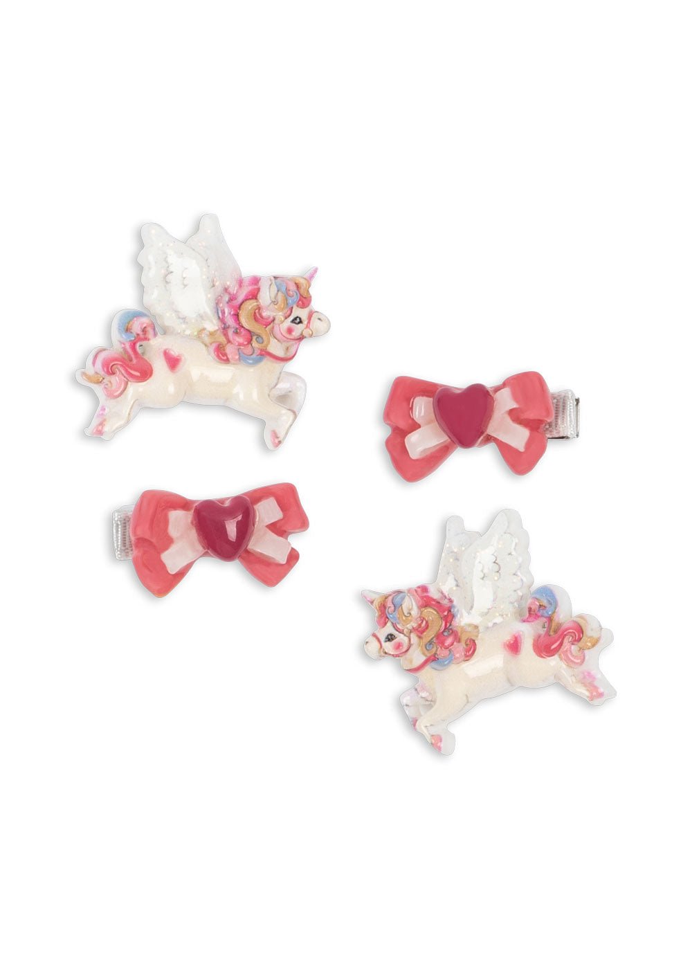 Konges Sløjd 4 PACK UNICORN BOW HAIR CLIP - multi Konges Sløjd New Collection