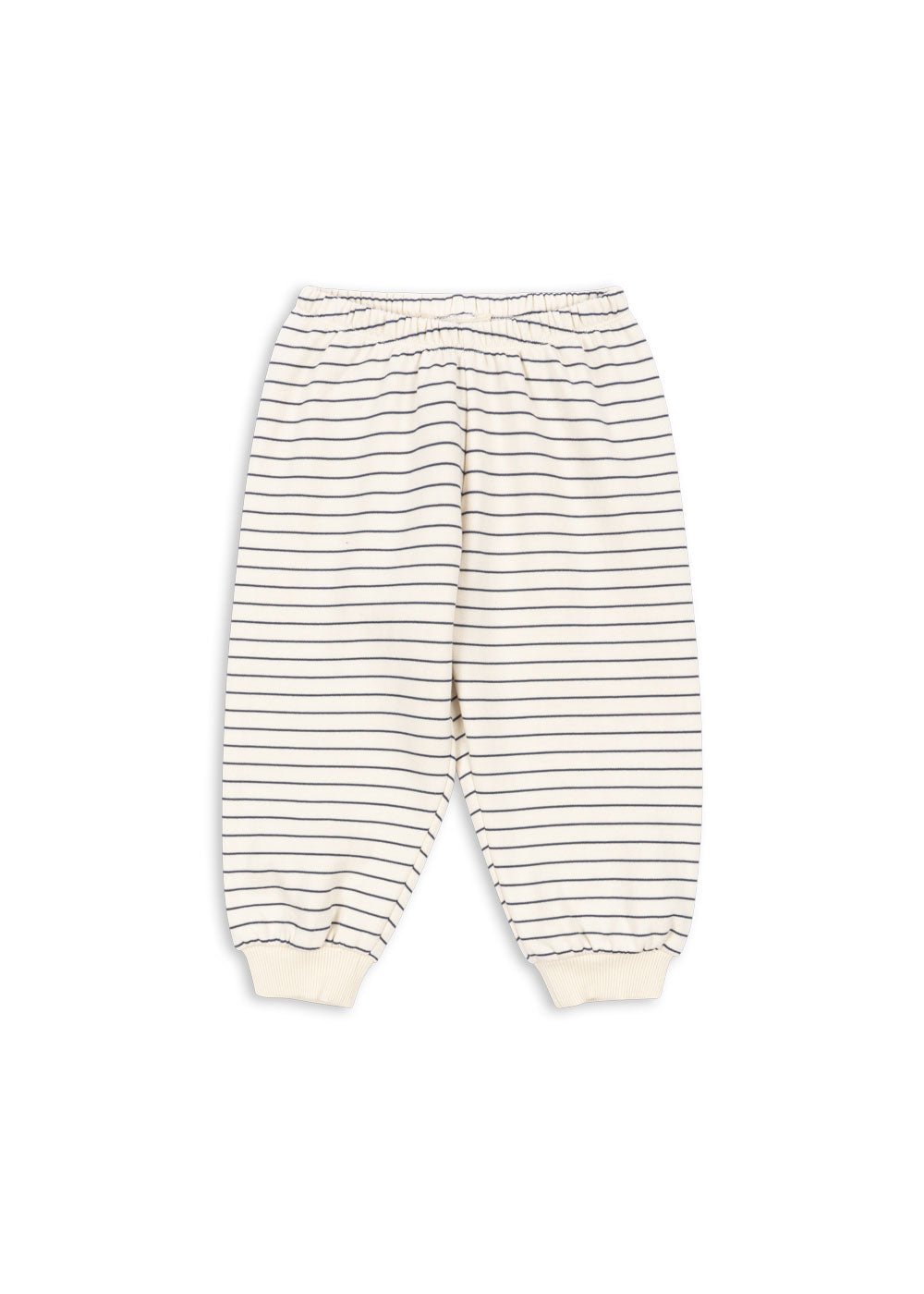 Konges Sløjd Amio Sweatpants – Captains Blue/Antique White | Kids Organic Cotton Pants Konges Sløjd New Collection