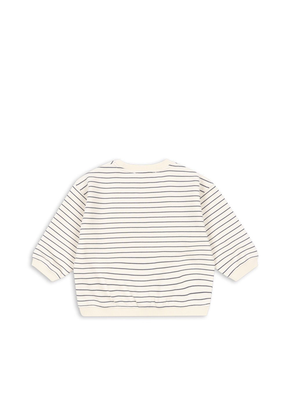 Konges Sløjd Amio Sweatshirt – Captains Blue/Antique White | Kids Organic Cotton Sweatshirt Konges Sløjd New Collection