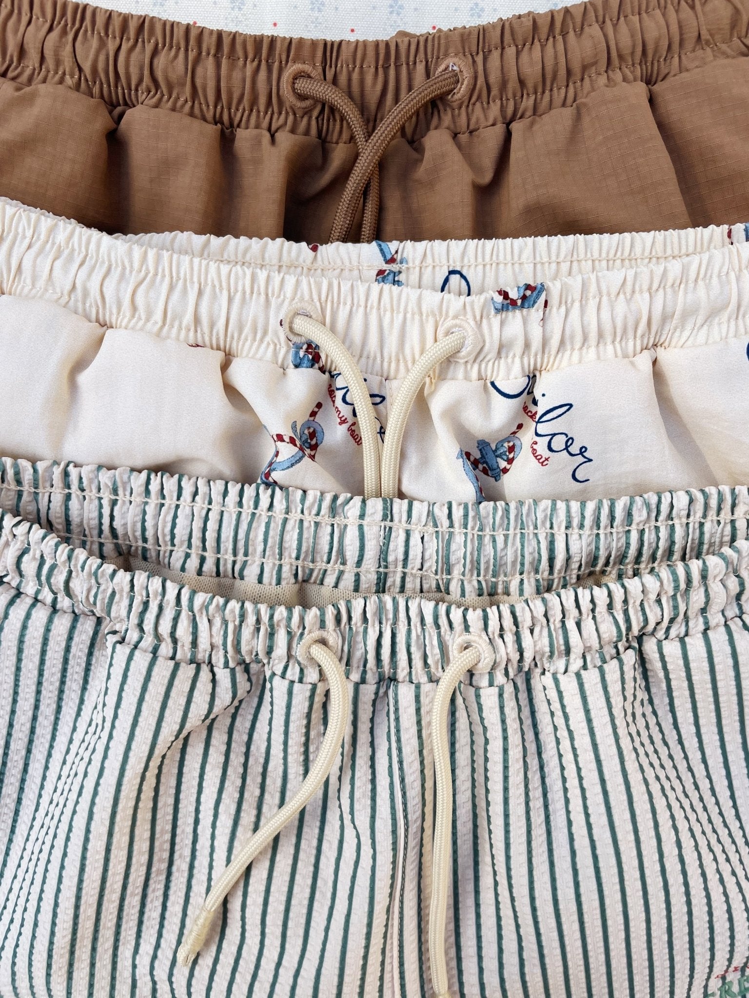 Konges Sløjd ASNOU SWIM SHORTS GRS - rock my boat Konges Sløjd