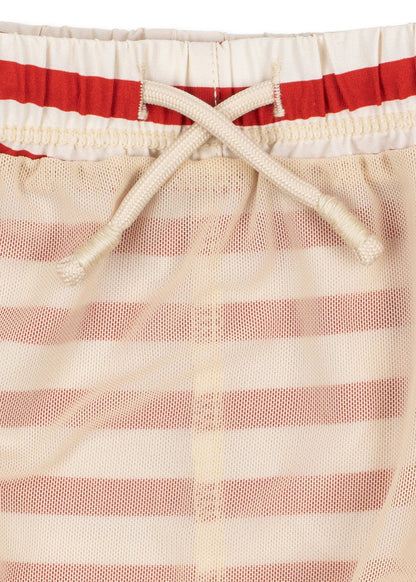 Konges Sløjd ASNOU SWIM SHORTS - stripe rouge Konges Sløjd New Collection