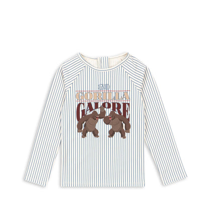 Konges Sløjd aster Swim blouse Stripe Blue Konges Sløjd