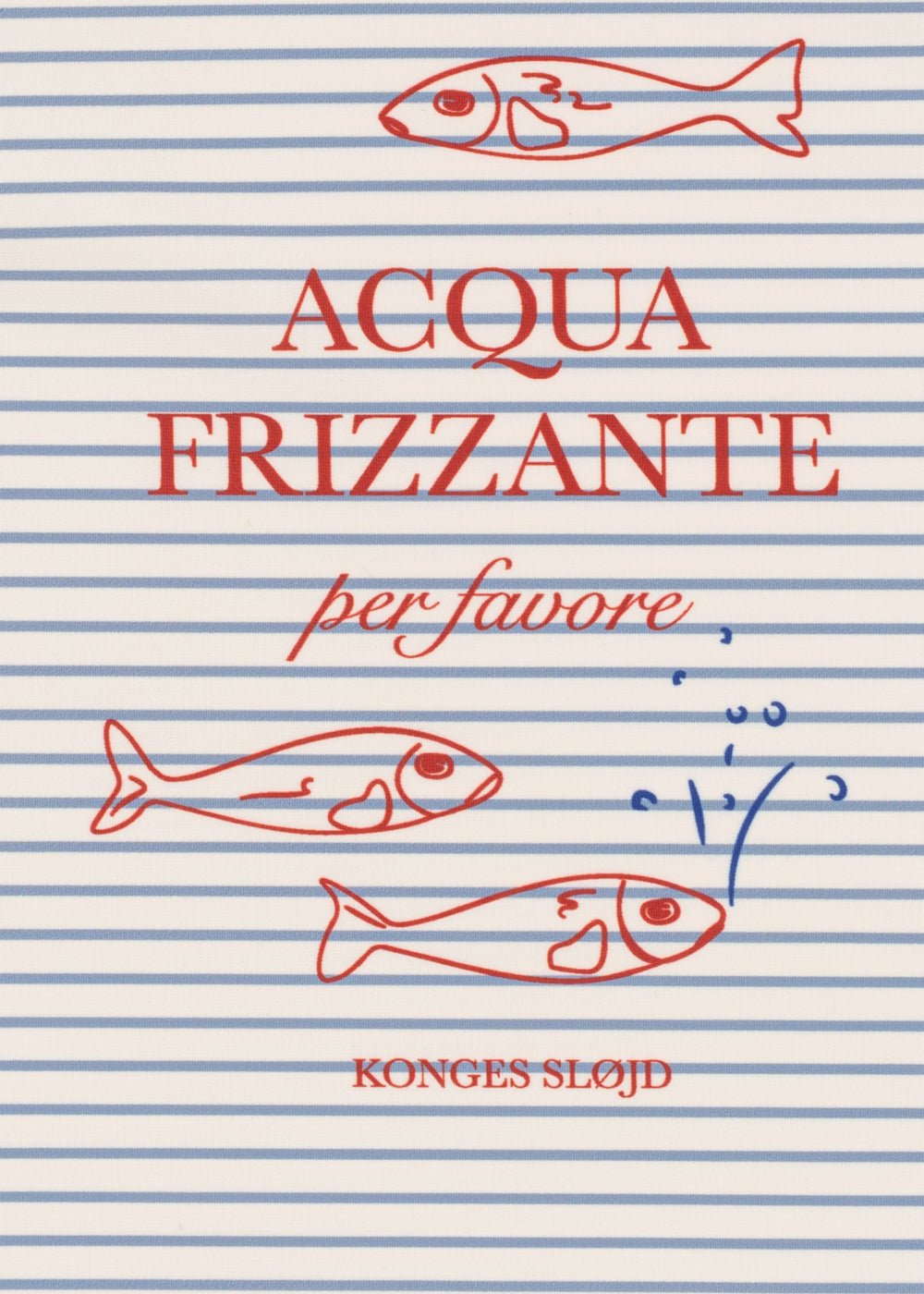 Konges Sløjd ASTER SWIM BLOUSE - stripe bluie Konges Sløjd New Collection