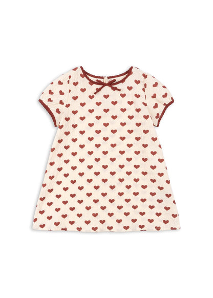 Konges Sløjd AVA SLIP DRESS GOTS - amour rouge Konges Sløjd