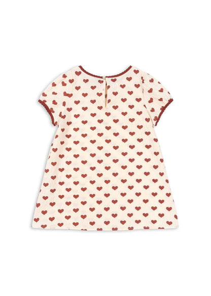 Konges Sløjd AVA SLIP DRESS GOTS - amour rouge Konges Sløjd