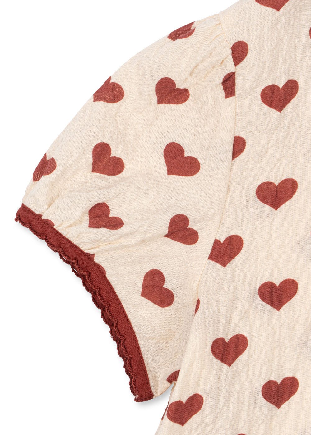 Konges Sløjd AVA SLIP DRESS GOTS - amour rouge Konges Sløjd