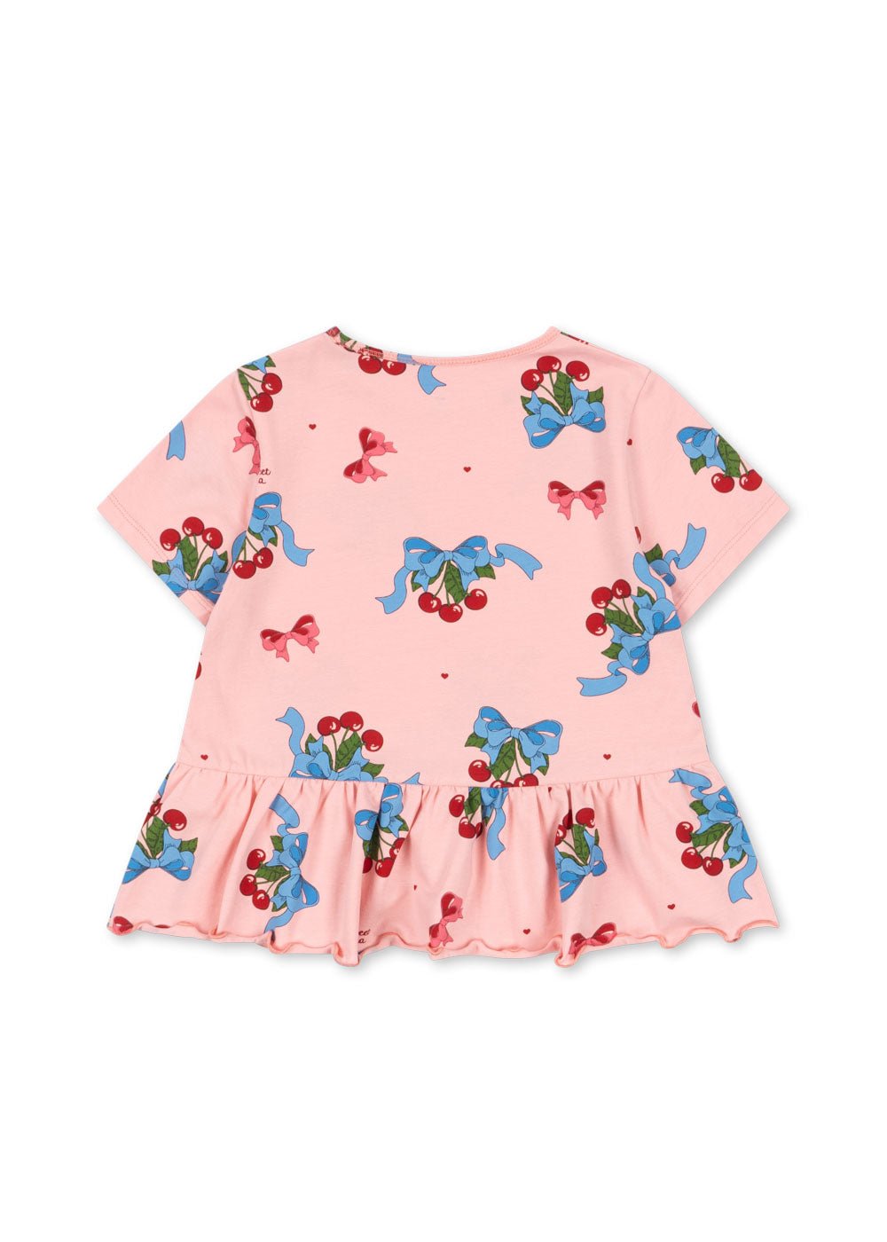 Konges Sløjd BASIC FRILL TEE GOTS - amarena Konges Sløjd