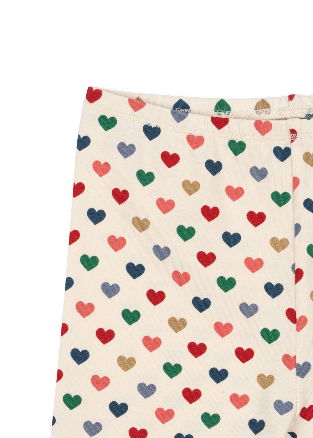 Konges Sløjd BASIC SHORT LEGGINGS GOTS - coeur coloré Konges Sløjd