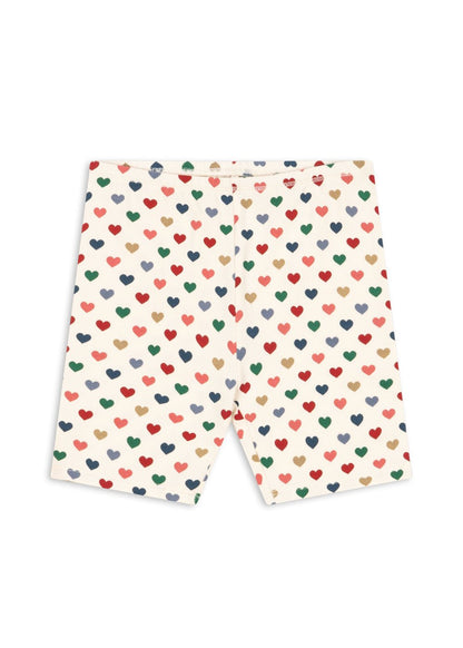 Konges Sløjd BASIC SHORT LEGGINGS GOTS - coeur coloré Konges Sløjd