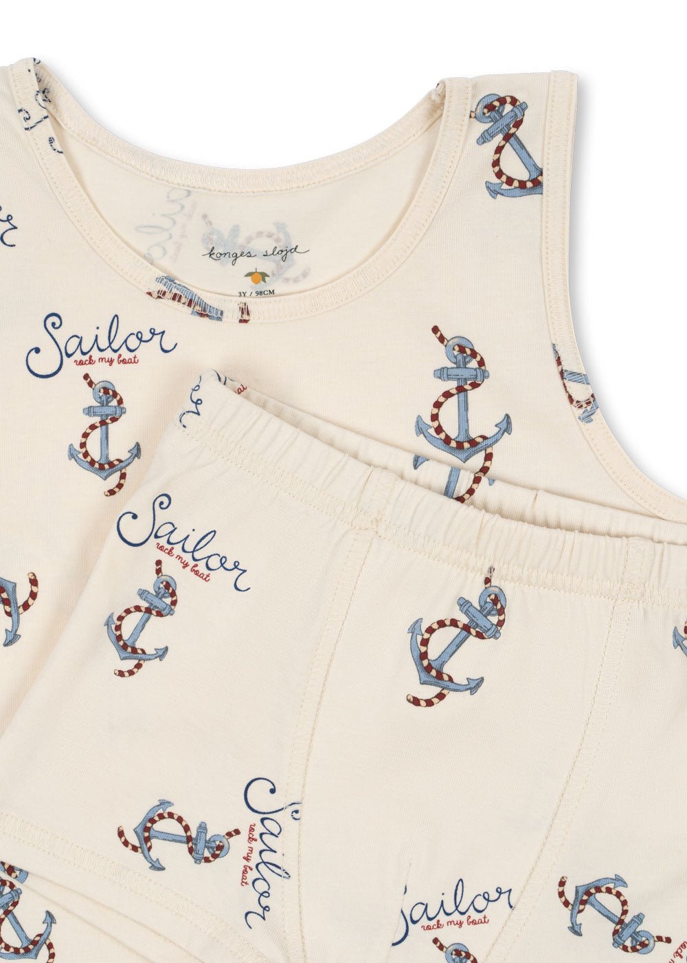 Konges Sløjd BASIC TANK UNDERWEAR SET GOTS - rock my boat Konges Sløjd