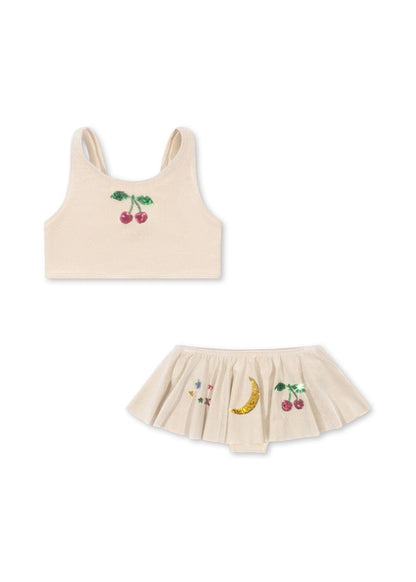 Konges Sløjd BEATRICE BIKINI - off white Konges Sløjd