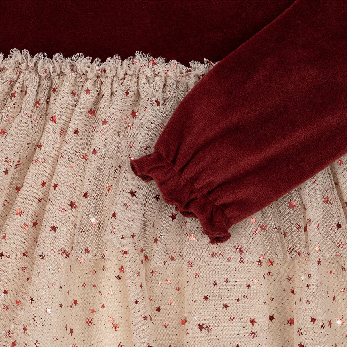 Konges Sløjd Belis Velvet Dress Red Dahlia Konges Sløjd