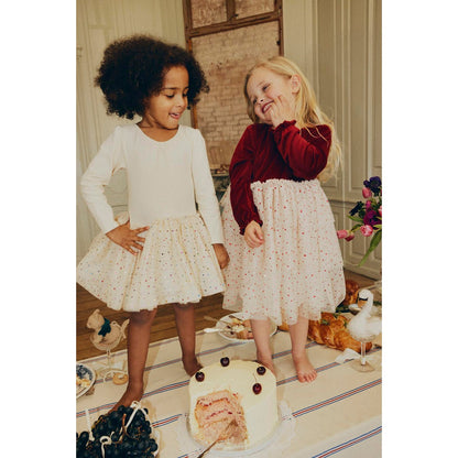 Konges Sløjd Belis Velvet Dress Red Dahlia Konges Sløjd