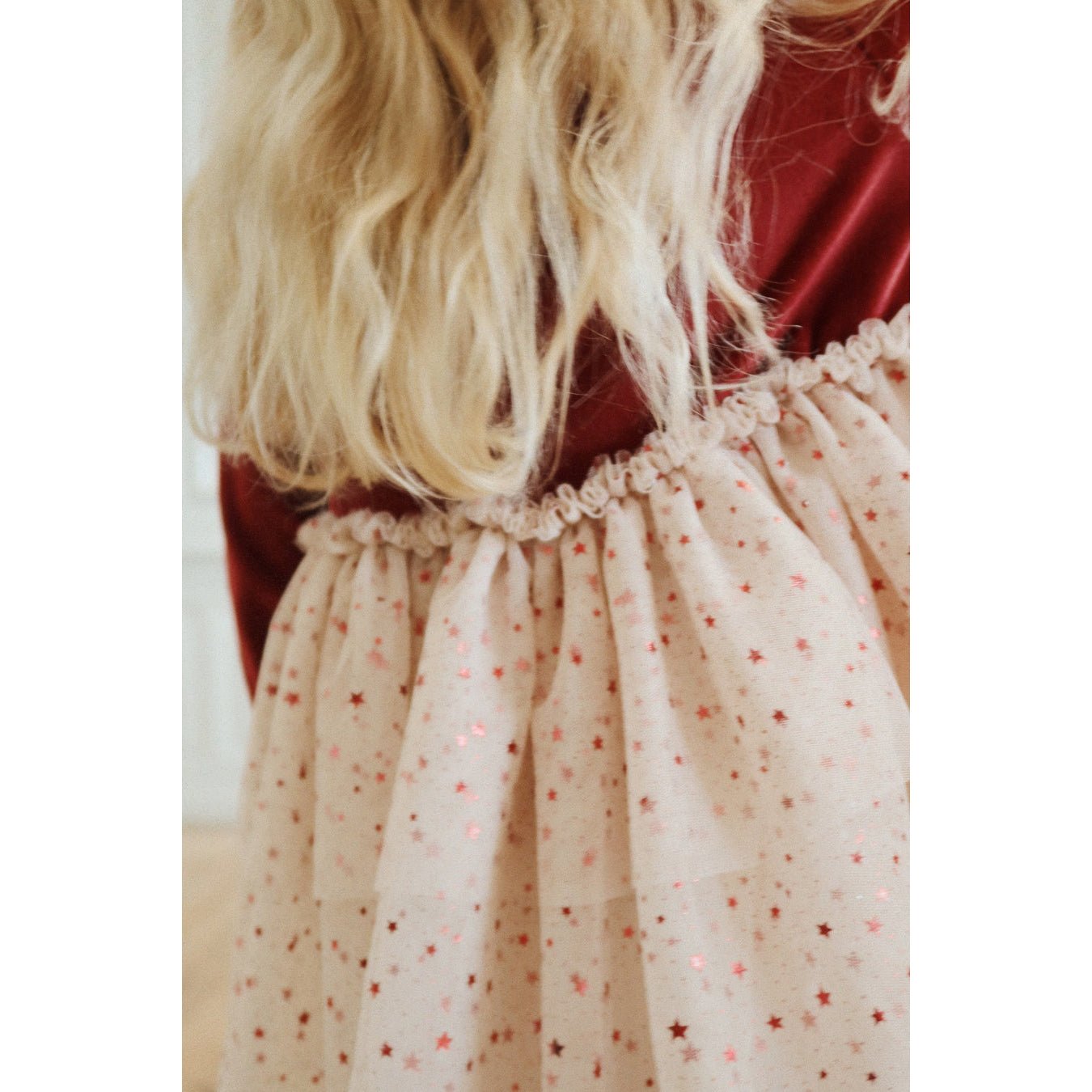 Konges Sløjd Belis Velvet Dress Red Dahlia Konges Sløjd