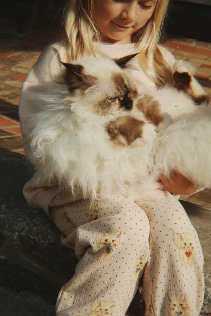 Konges Sløjd BELLI SWEAT SHIRT - whisper pink Konges Sløjd Limited Collection