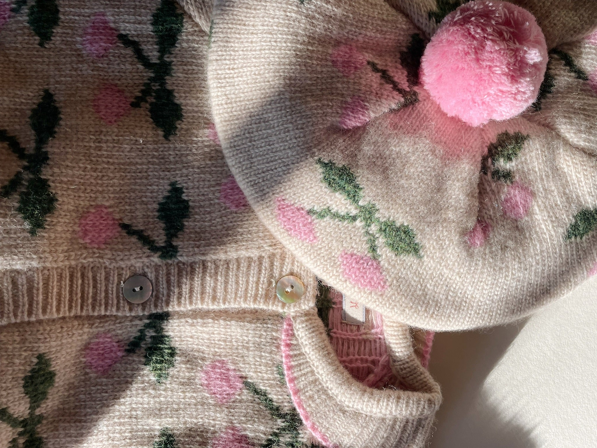 Konges Sløjd Belou cardigan - cherry Konges Sløjd New Collection