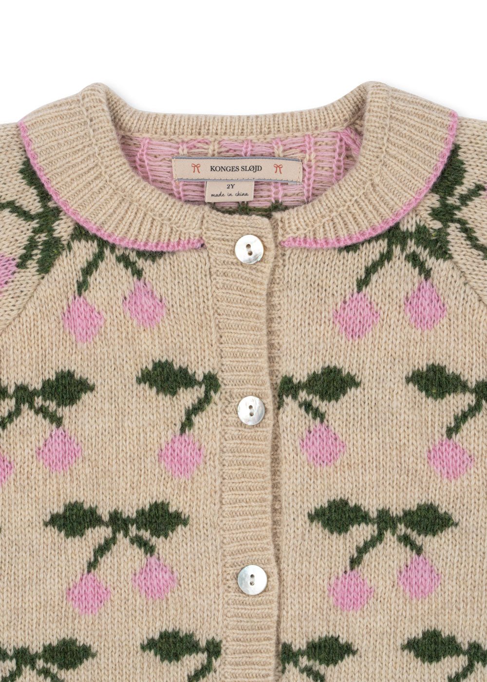 Konges Sløjd Belou cardigan - cherry Konges Sløjd New Collection