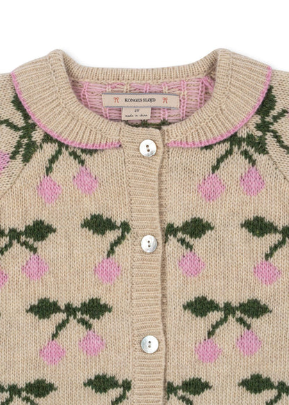 Konges Sløjd Belou cardigan - cherry Konges Sløjd New Collection