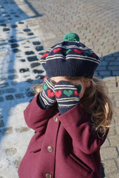 Konges Sløjd BELOU KNIT BERET - hearts Konges Sløjd New Collection