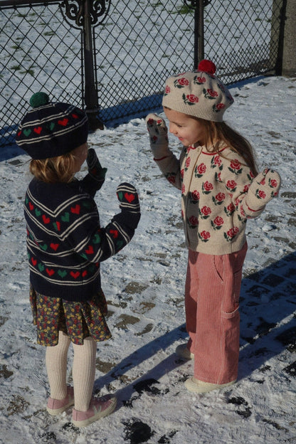 Konges Sløjd BELOU KNIT BERET - hearts Konges Sløjd New Collection