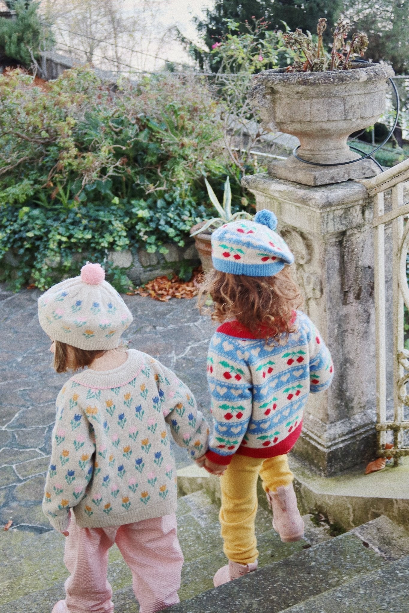 Konges Sløjd BELOU KNIT CARDIGAN - CHERRY STRIPE Konges Sløjd