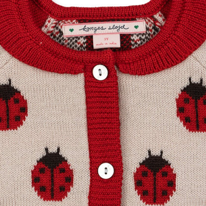 Konges Sløjd Belou Knit Cardigan – Ladybug Konges Sløjd