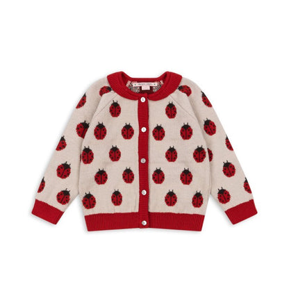 Konges Sløjd Belou Knit Cardigan – Ladybug Konges Sløjd