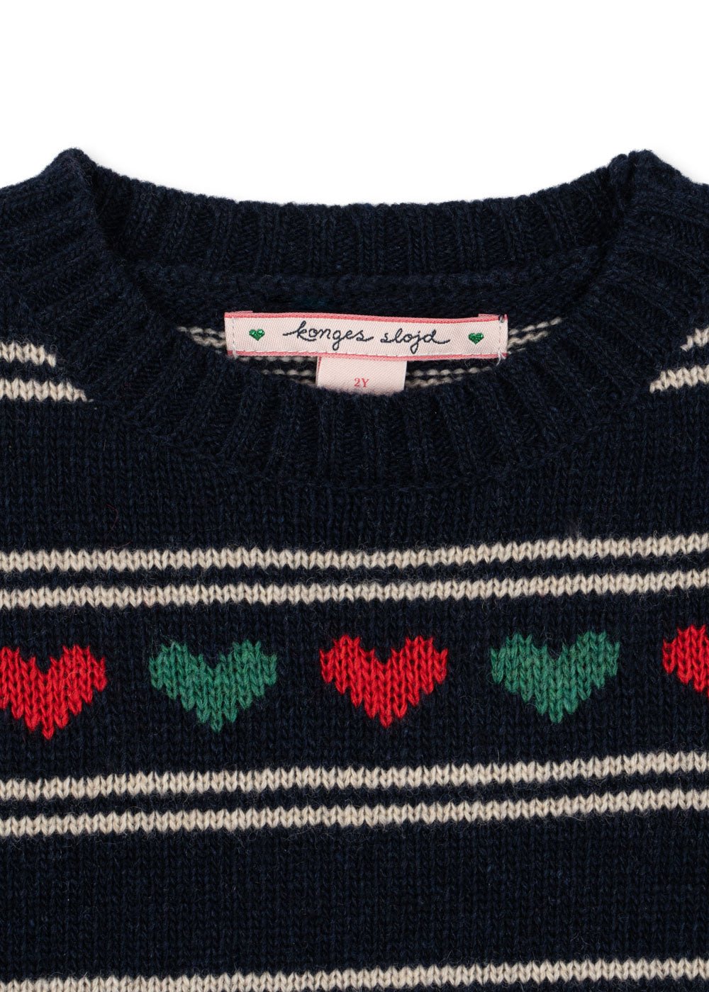 Konges Sløjd BELOU KNIT DRESS - heart Konges Sløjd New Collection