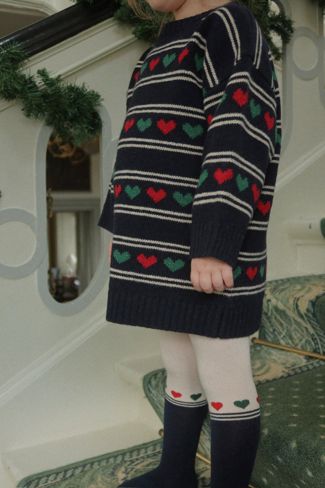 Konges Sløjd BELOU KNIT DRESS - heart Konges Sløjd New Collection