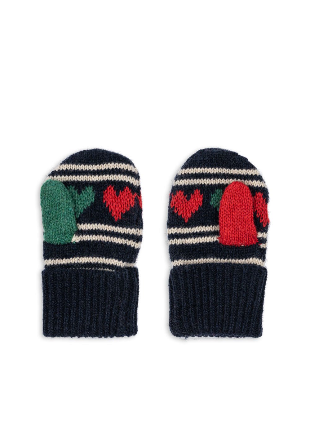 Konges Sløjd BELOU MITTENS - heart Konges Sløjd New Collection