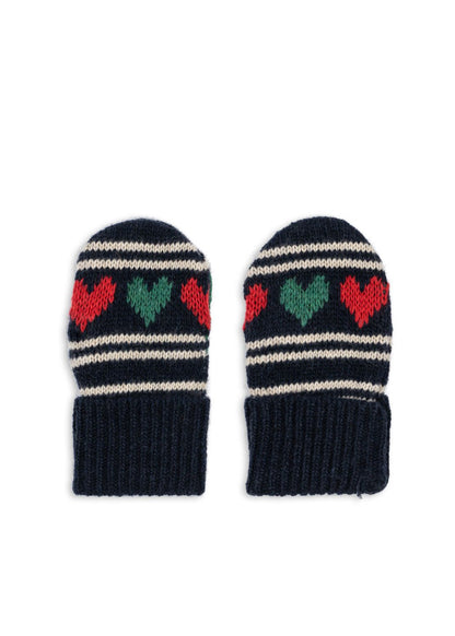 Konges Sløjd BELOU MITTENS - heart Konges Sløjd New Collection