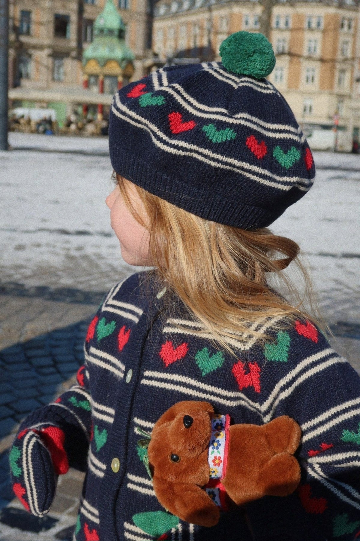 Konges Sløjd BELOU MITTENS - heart Konges Sløjd New Collection