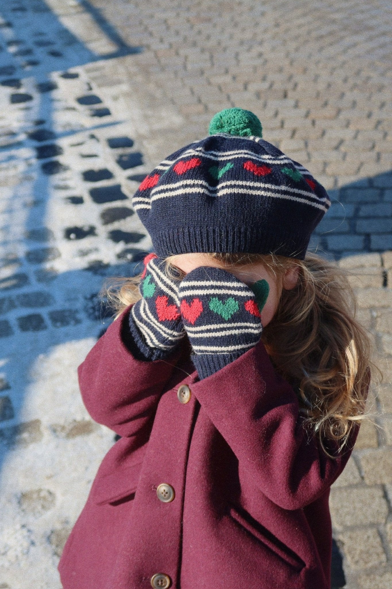 Konges Sløjd BELOU MITTENS - heart Konges Sløjd New Collection